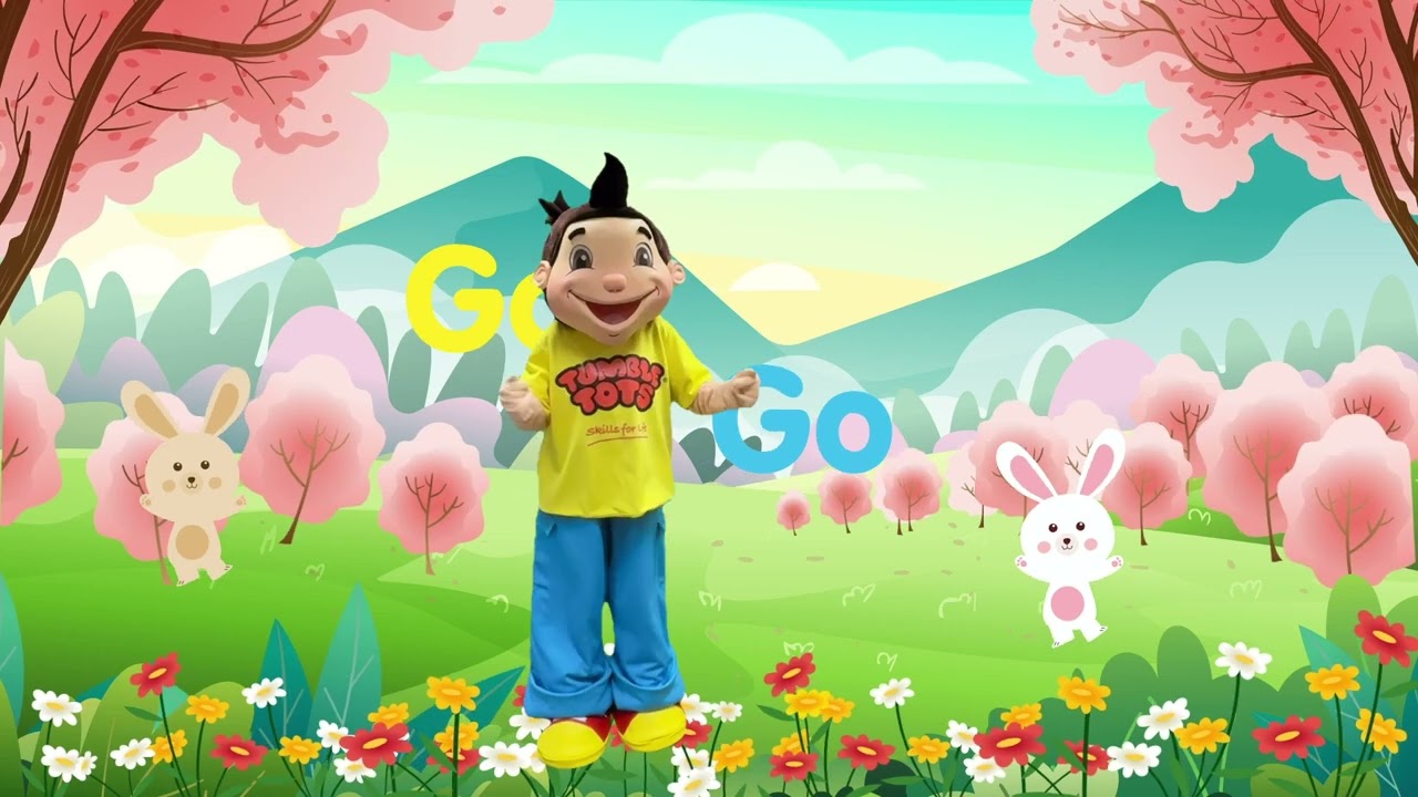 Bunny Hop Slide | Kids Action Song & Nursery Rhyme by Tumble Tots