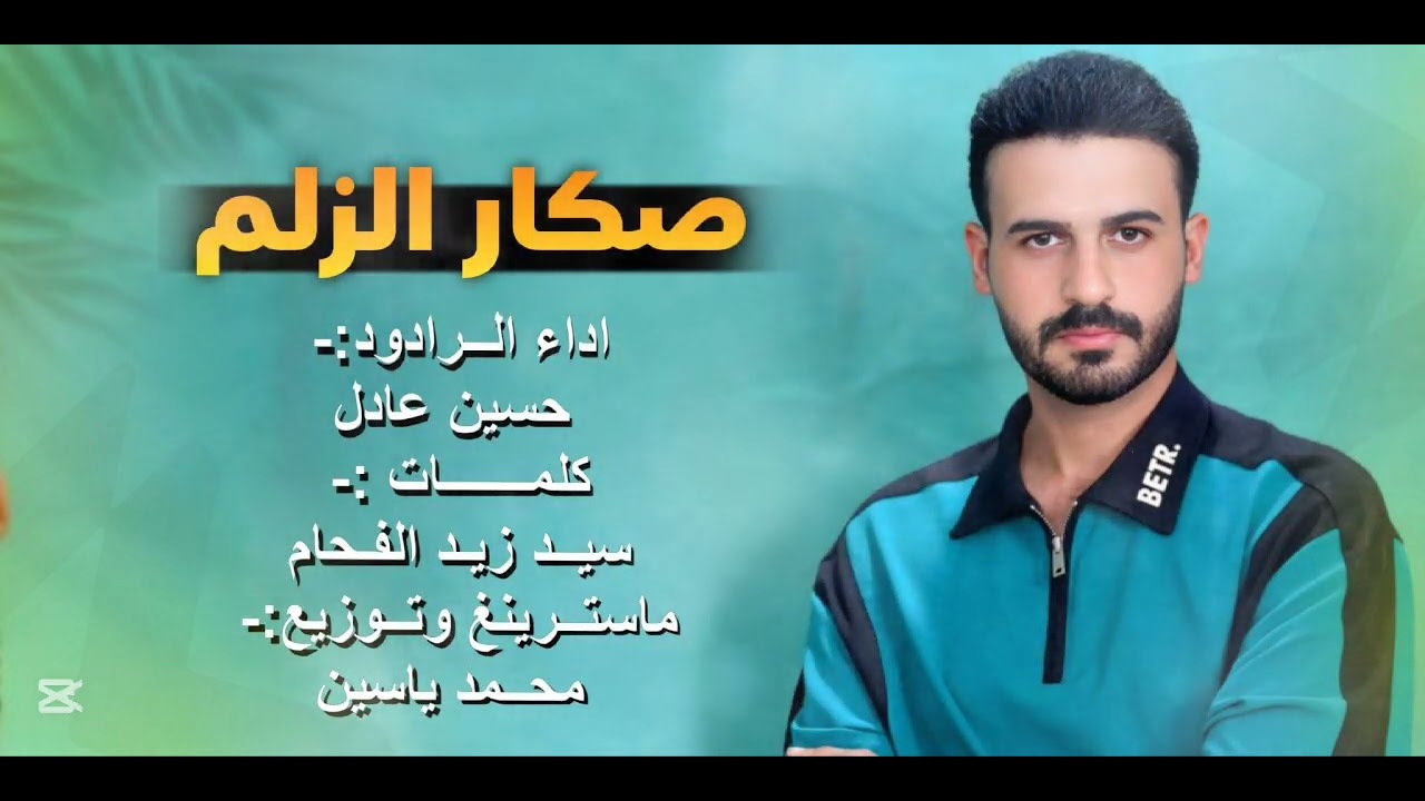 اداء والحان الرادود حسين عادل |  قصيدة صكار الزلم