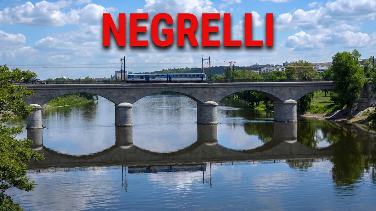 Negrelli Viaduct in Prague - Negrelliho viadukt