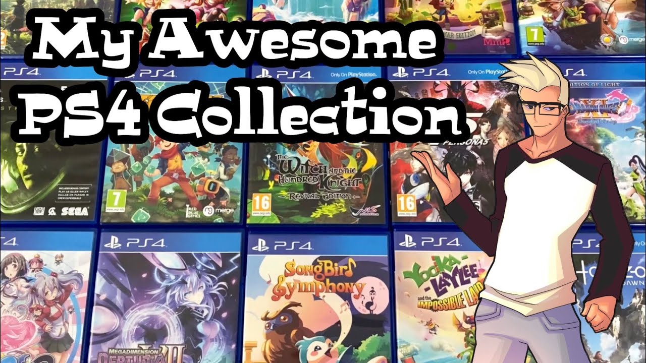 My Awesome PS4 Collection 172 Games !!