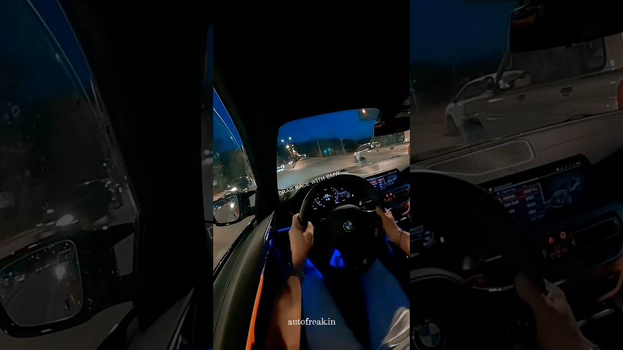 Caution: BMWs rule the drag strip. 