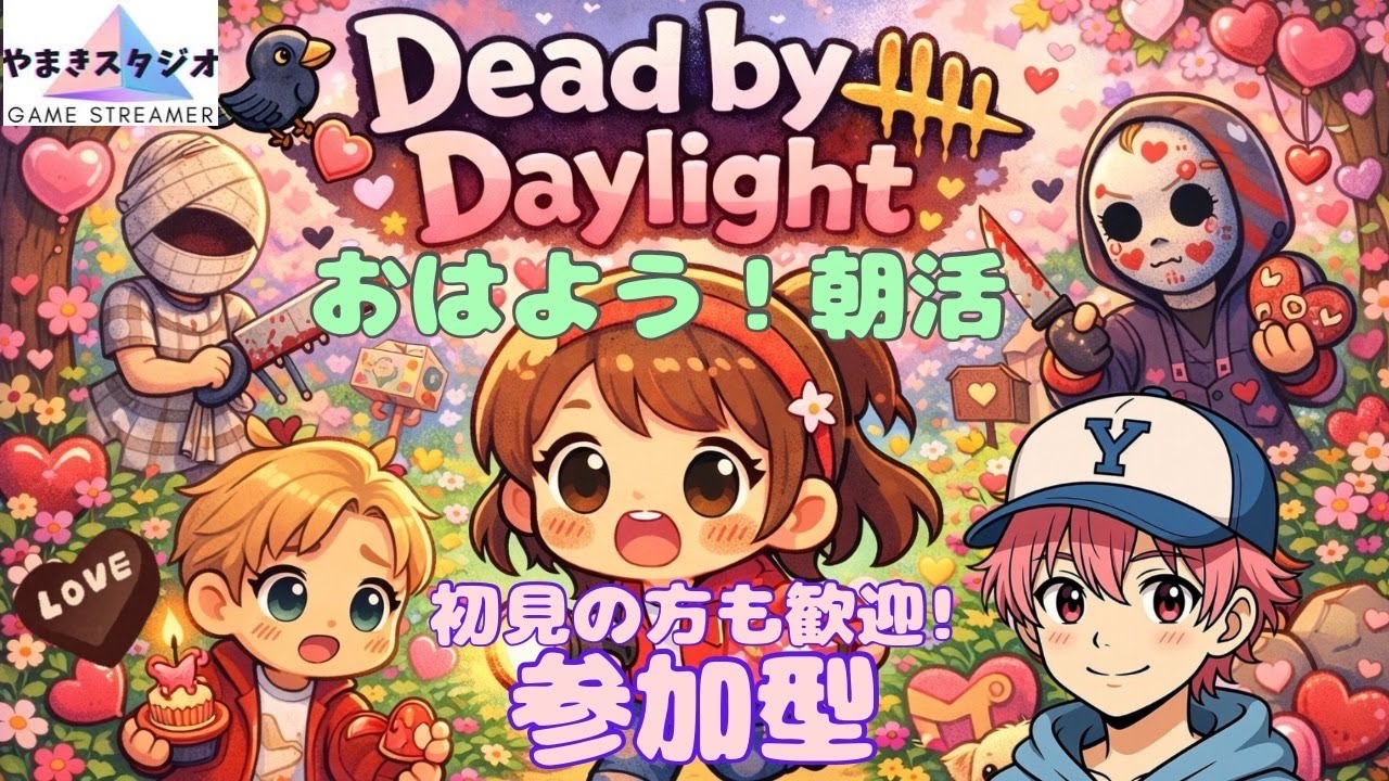 【DBD/参加型】今日も元気に朝活！　#deadbydaylight #dbd #ゲーム #dbd参加型 #デッドバイデイライト