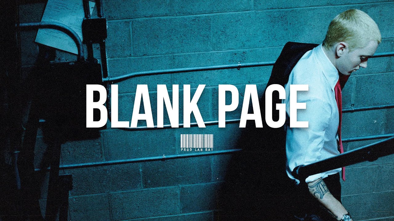 (Free) Eminem x SHADY x 8 MILE Type Beat | &ldquo;BLANK PAGE&rdquo;