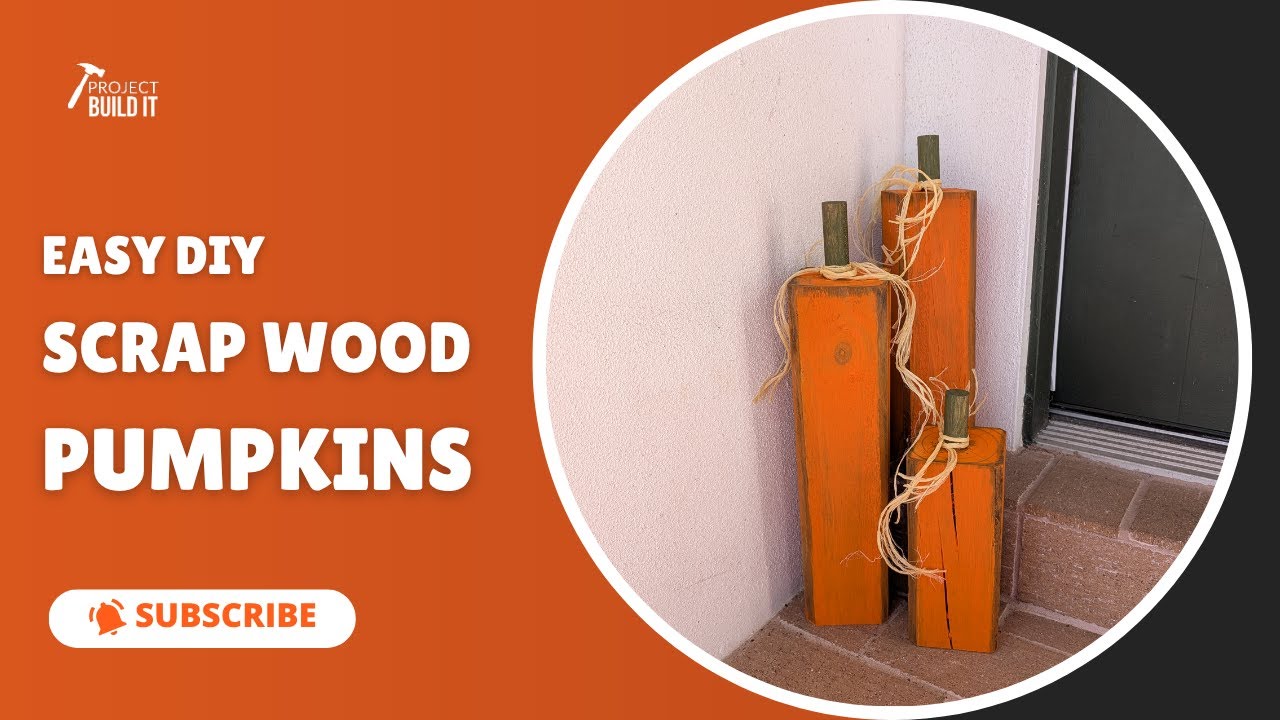 We Turned Scrap Wood Into $40 Rustic Pumpkins (Easy Fall DIY!)