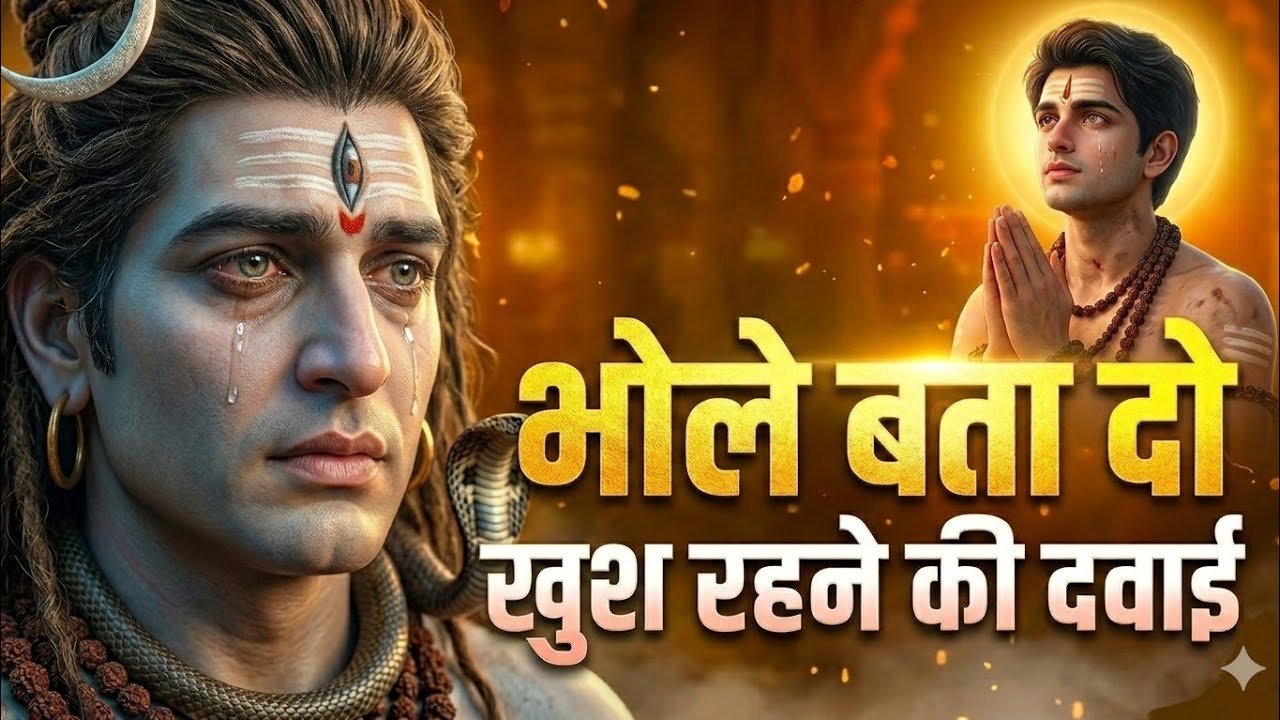 ओ भोले बता दो खुश रहने की दवाई | Emotional Shiv Bhajan 2026 | Bholenath New Song