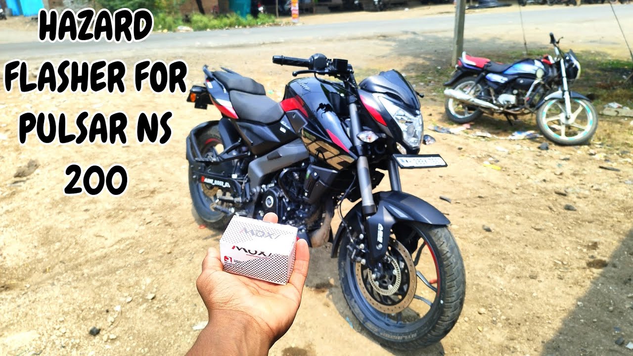 Ns 200 Moxi / Hazard Flasher Module / plug and Play 💡 / Race Dynamics /⚡ For All Bike / 😍 #ns200