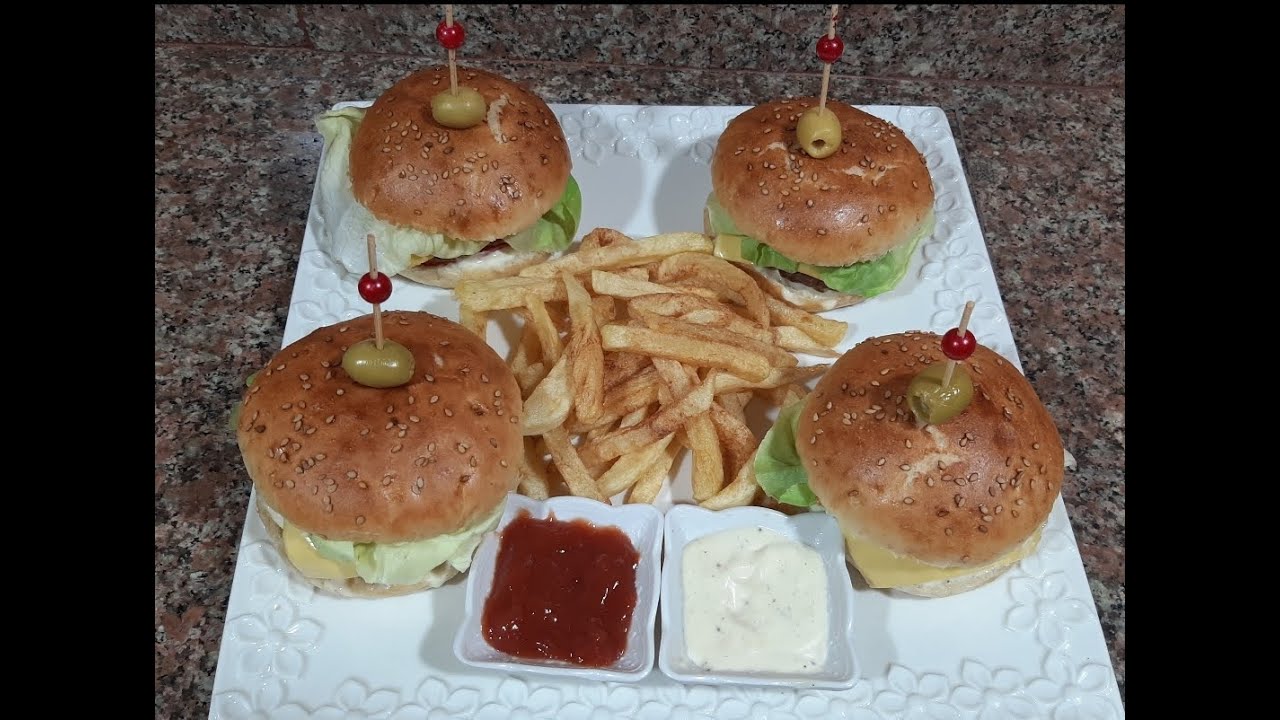 أفضل طريقة لعمل برجر منزلي ناجح 😋😋😋