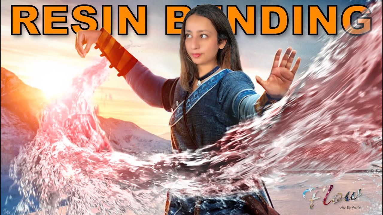 I Tried Bending Resin Like Water&hellip; and It Actually Worked! 🤯