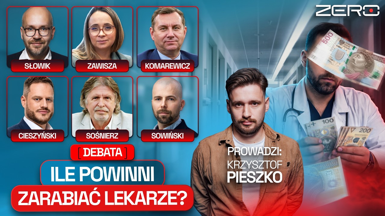 DEBATA: ILE POWINNI ZARABIAĆ LEKARZE?