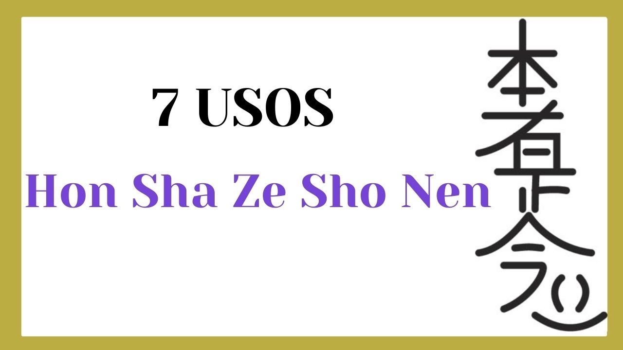 7 formas de SANAR con el Hon Sha Ze Sho Nen - S&iacute;mbolos Reiki