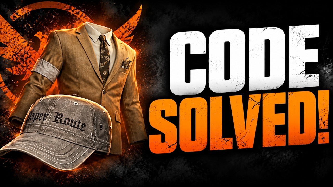 MYSTERY CODE SOLVED! How to Unlock FREE Apparel | The Division 2