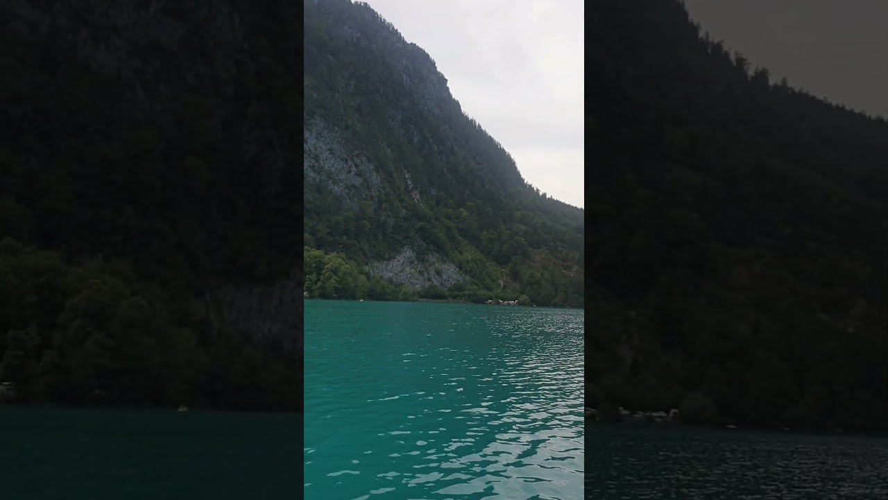Unterach on lake Attersee 🏄🇦🇹 #shorts