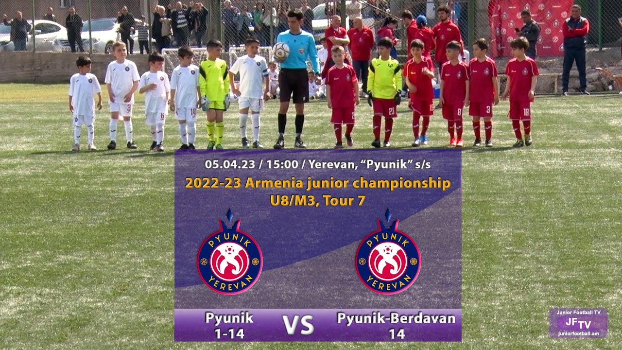 Pyunik 1-14 (13-1) Pyunik-Berdavan 14 (05.04.23) 2022-23 AJC U8/M3, Tour 7