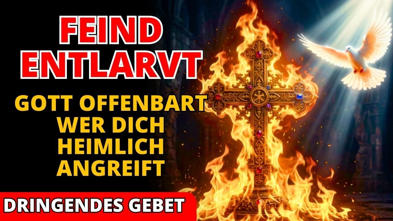🔥 Feuergebet: Gott ENTLARVT Jeden Feind, Der Sich Zu Dieser Stunde In Deiner Nähe Verbirgt