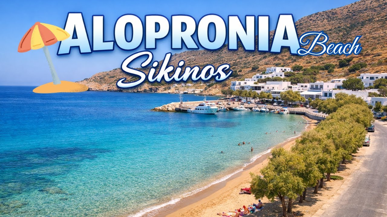 ALOPRONIA beach - SIKINOS (Grecia) Isole Cicladi. Sikinos island 