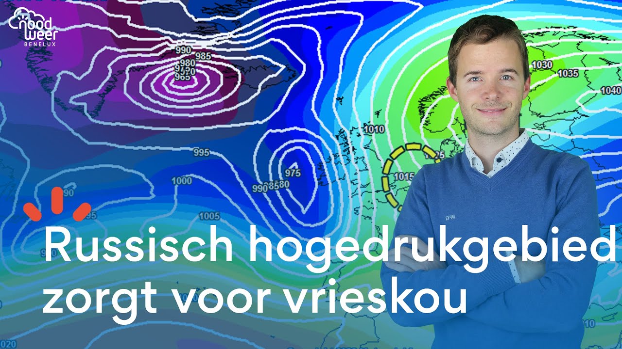 [LIVE] Hogedrukgebied nabij Rusland verhoogt de kans op vrieskou