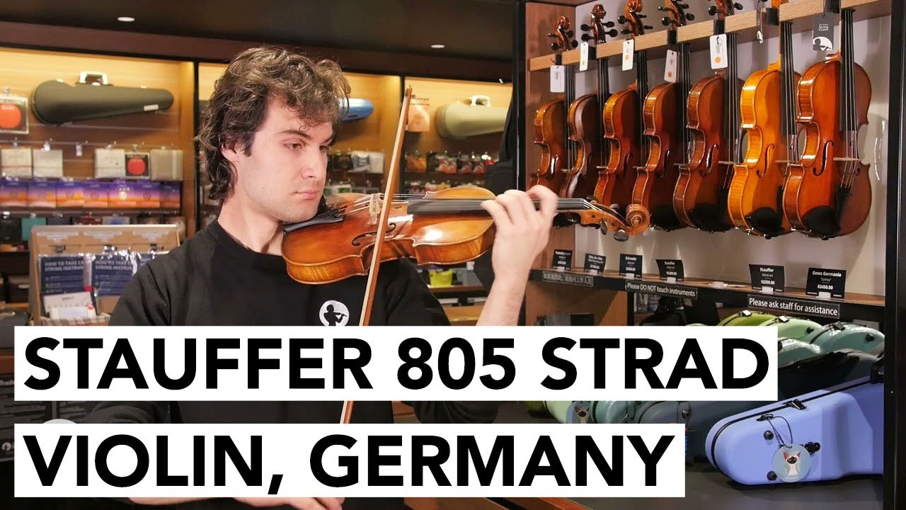 Stauffer 805 Strad Violin, Made in Germany