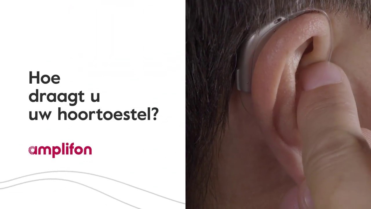 Hoe draagt u uw hoorapparaat?