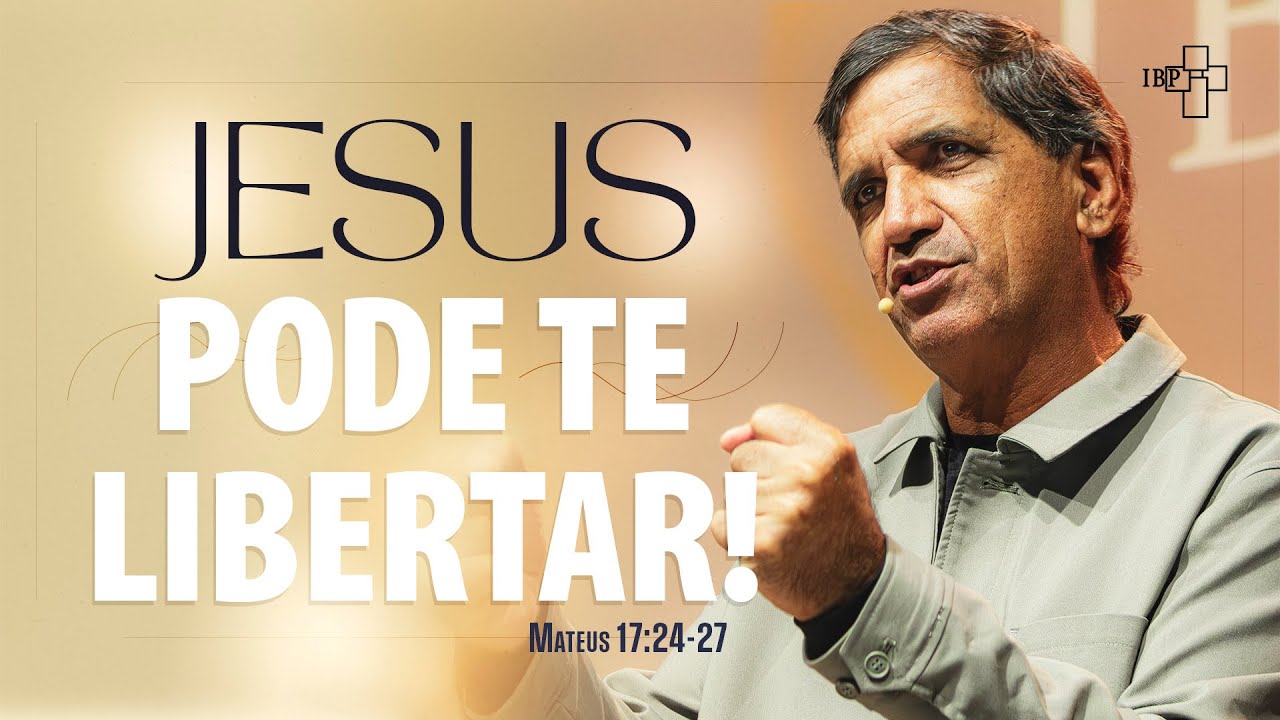 Jesus Pode tirar Esse PESO que Você Está Sofrendo |  Pastor Djalma Melo | Mateus 17:24