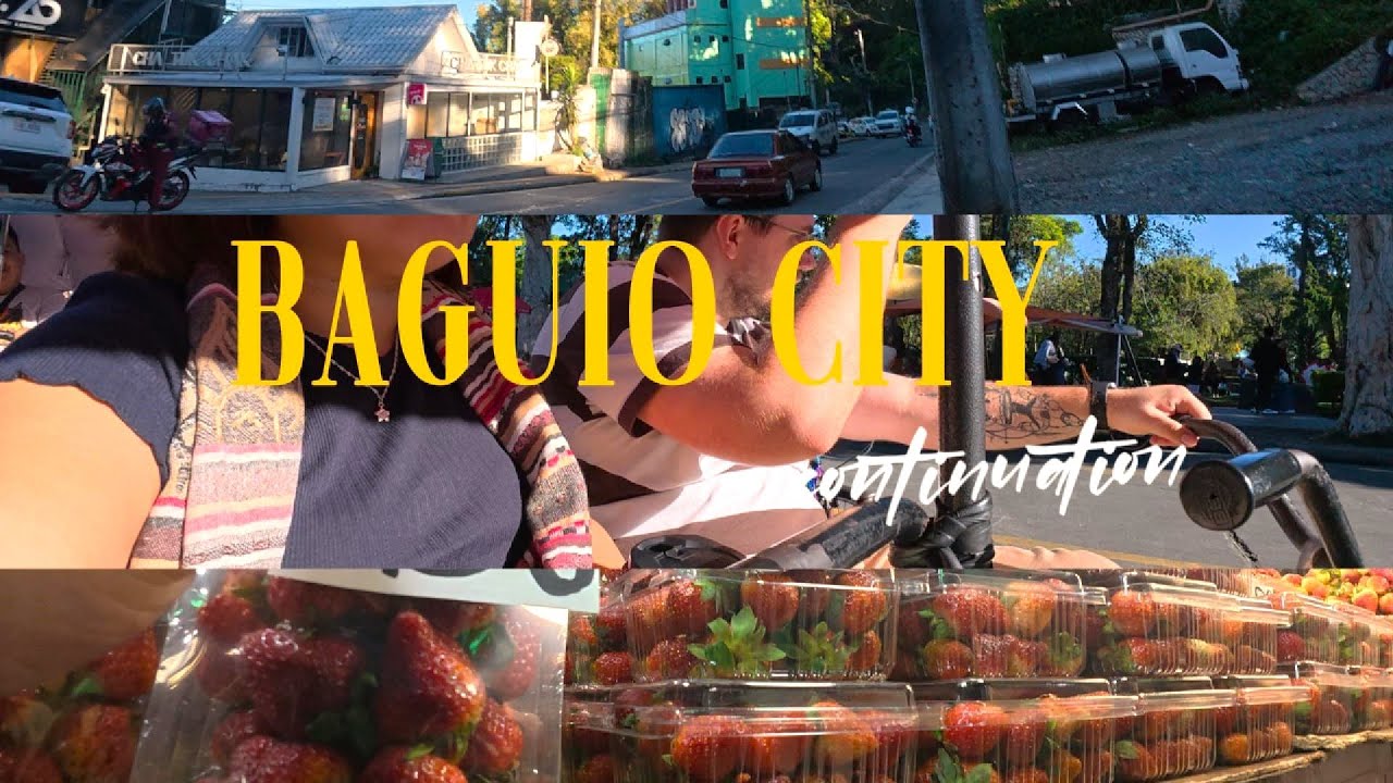Last Full Day in Baguio City  | Bike Ride in Burnham Park | Pasalubong Market 🍓  | Part II