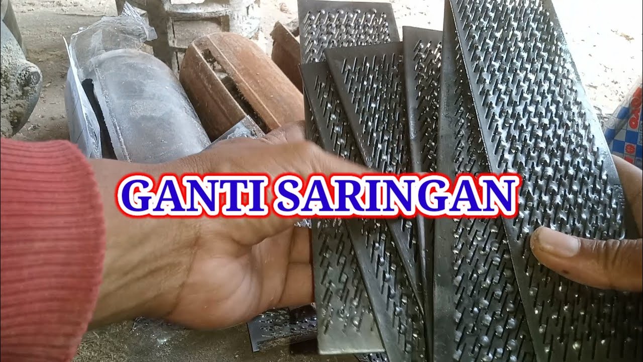 Proses Mengganti Saringan Giling Padi N70