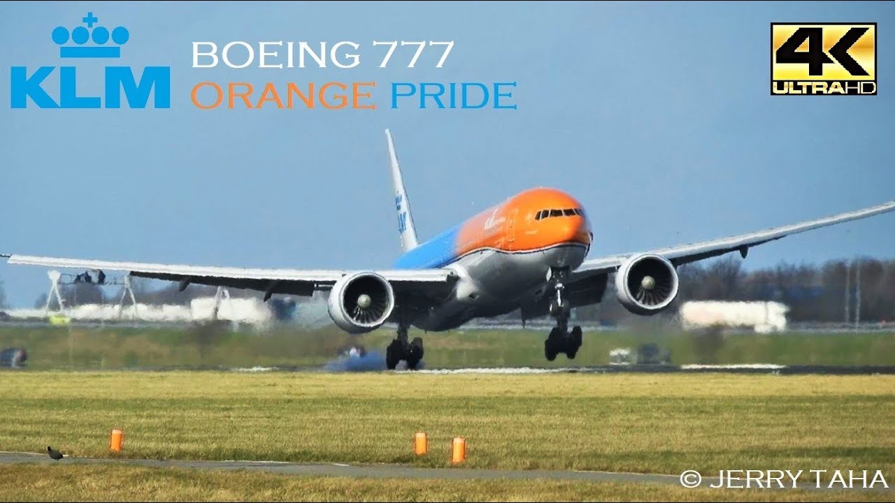 KLM B777 ORANGE PRIDE - MUSIC VIDEO