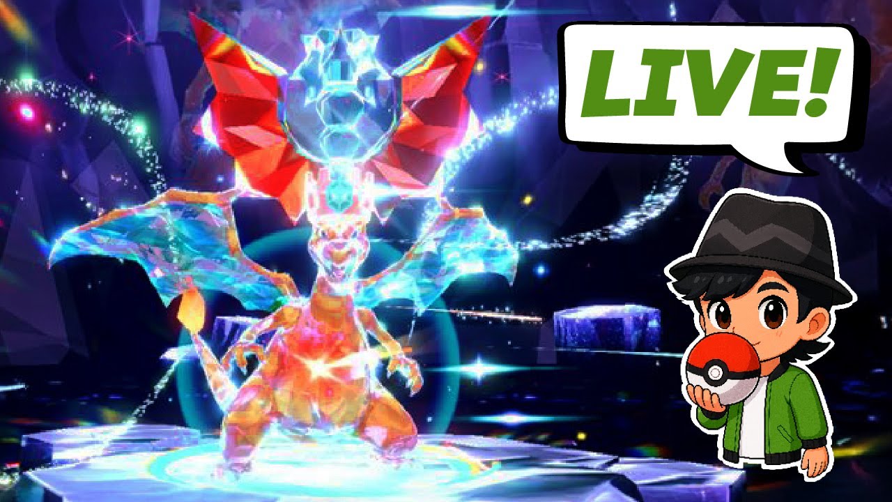 LIVE! RAID 7* CHARIZARD 🔴🟣 Pokémon Scarlet e Violet