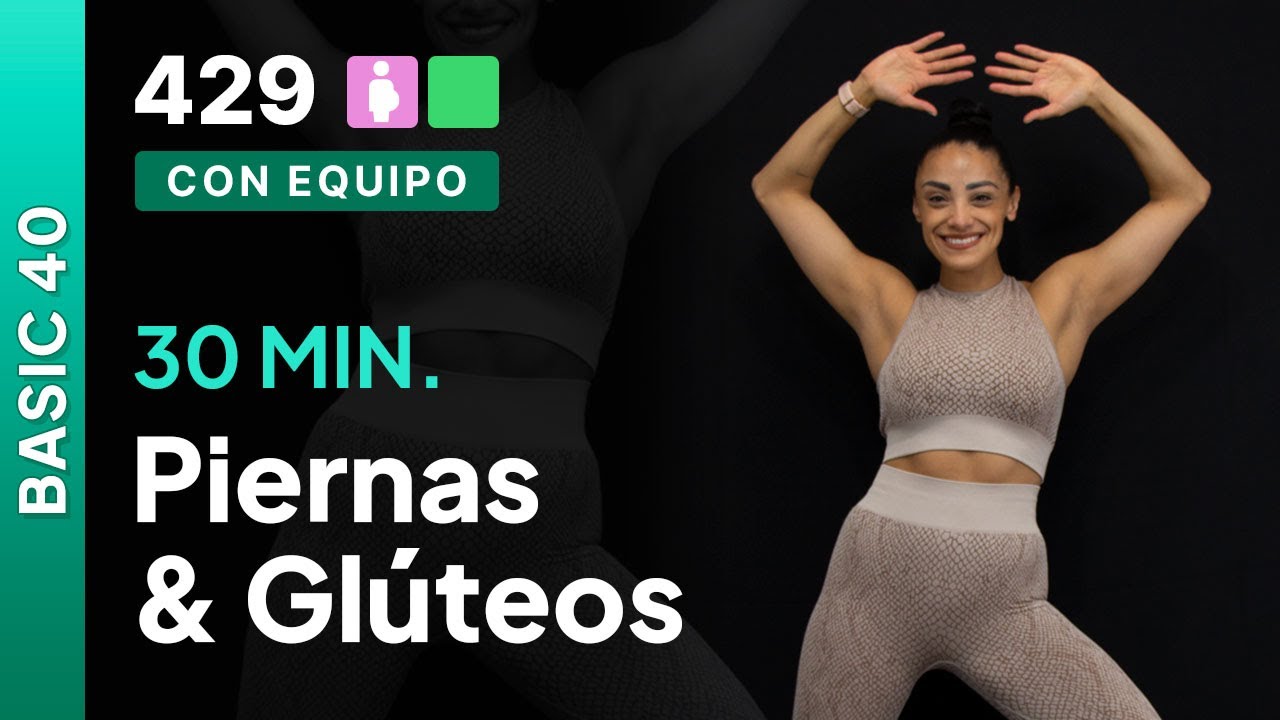 Piernas & glúteos | Rutina de 30 minutos | Día 9 Basic-40