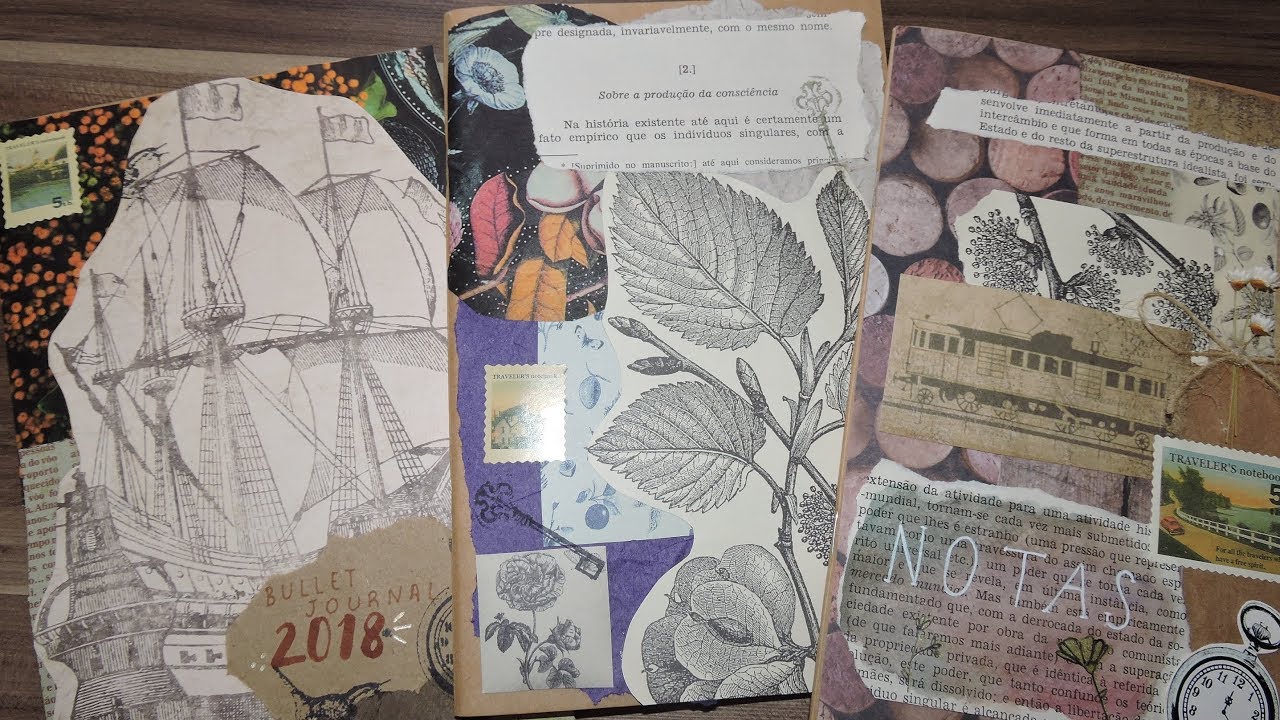 decora&ccedil;&atilde;o de inserts para Travelers Notebook {bullet journal}