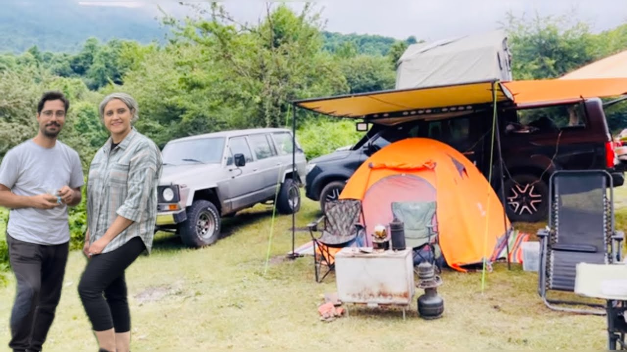 کمپینگ در فیلبند مازندران | Camping in Filband Mazandaran – Lar Dam & Shaghayegh Plain Trip