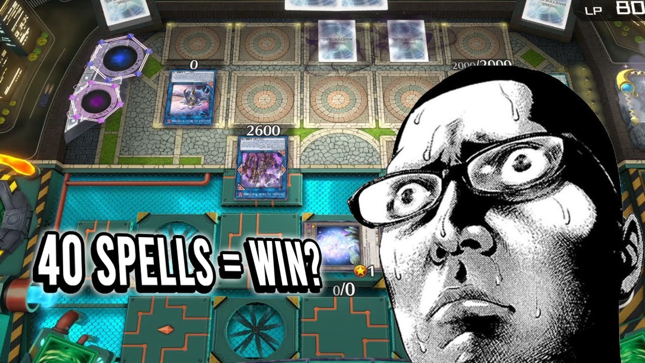 Who needs main deck monster  when you can win using only spell cards? Yugioh Master Duel