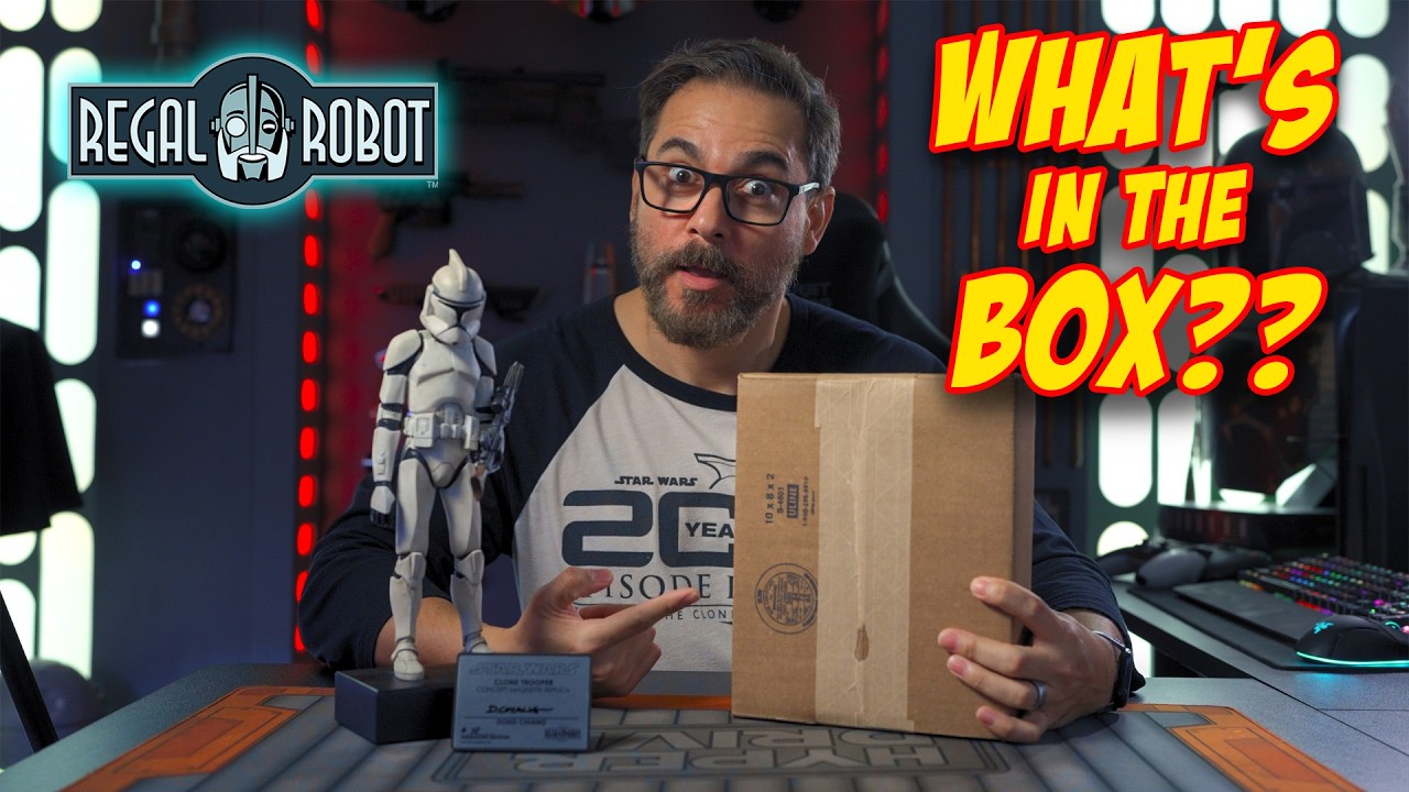 Which Star Wars Clone Trooper Legacy Sketch Did I Get From Regal Robot?