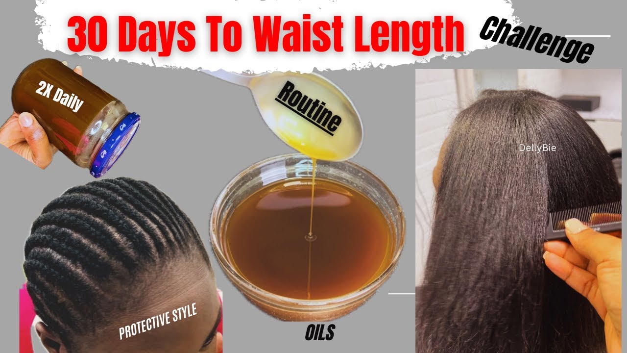Join My 30 Days Hair Growth Challenge.