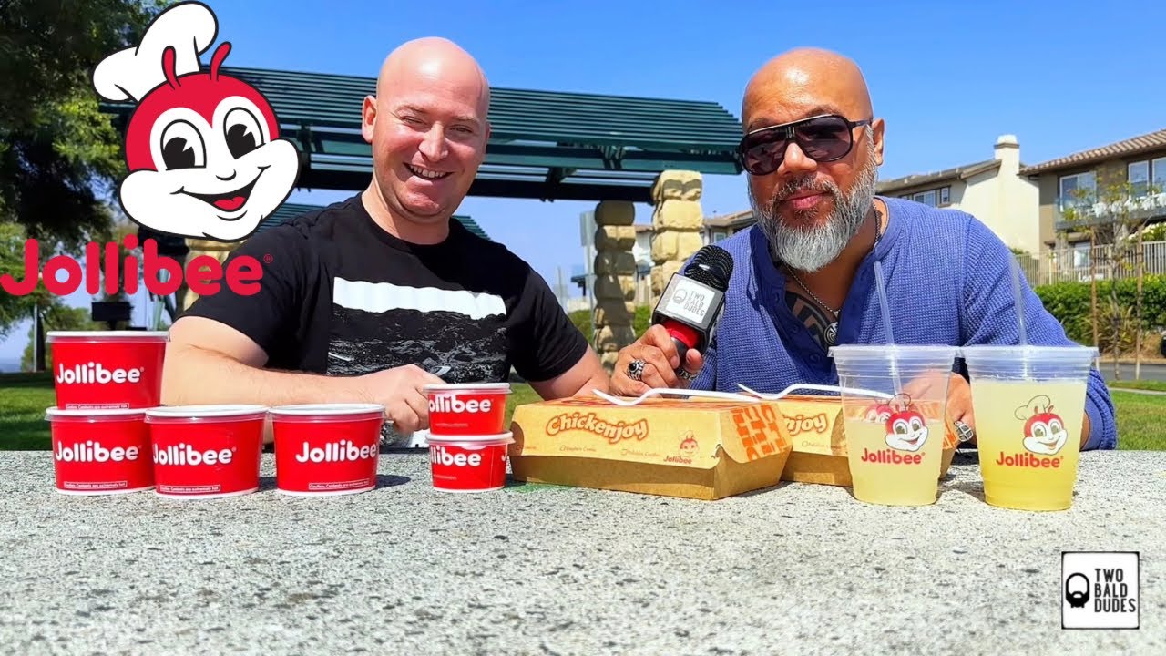 Белый парень впервые пробует JOLLIBEE!