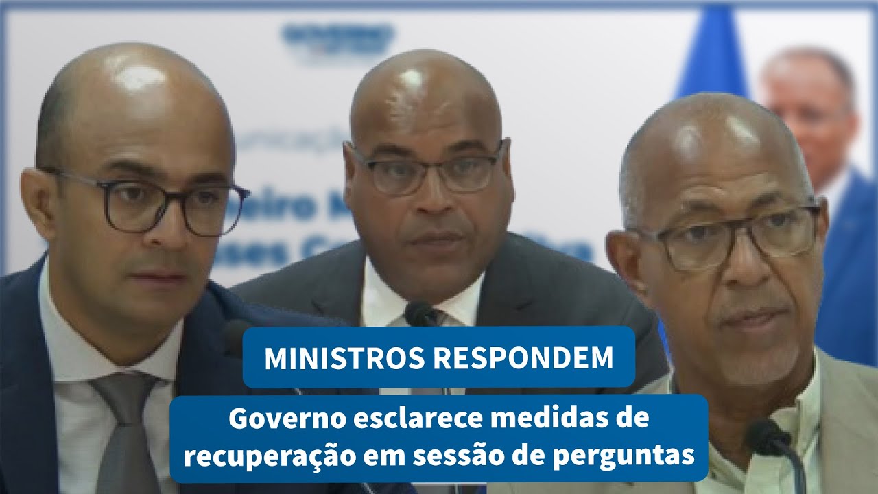 MINISTROS respondem perguntas após comunicação do Primeiro-Ministro