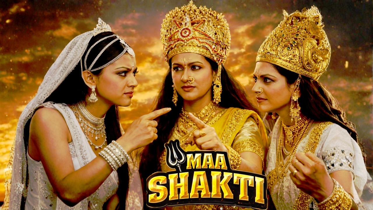 माँ लक्ष्मी, सरस्वती और गंगा का विवाद! किसे मिला कैसा श्राप? | माँ शक्ति  | Hindi Devotional Series
