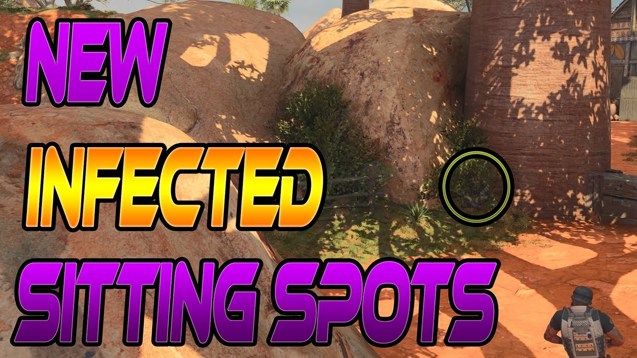 COD BO4 *INFECTED* BEST SITTING SPOTS AND GLITCHES AFTER 1.16+NEWS