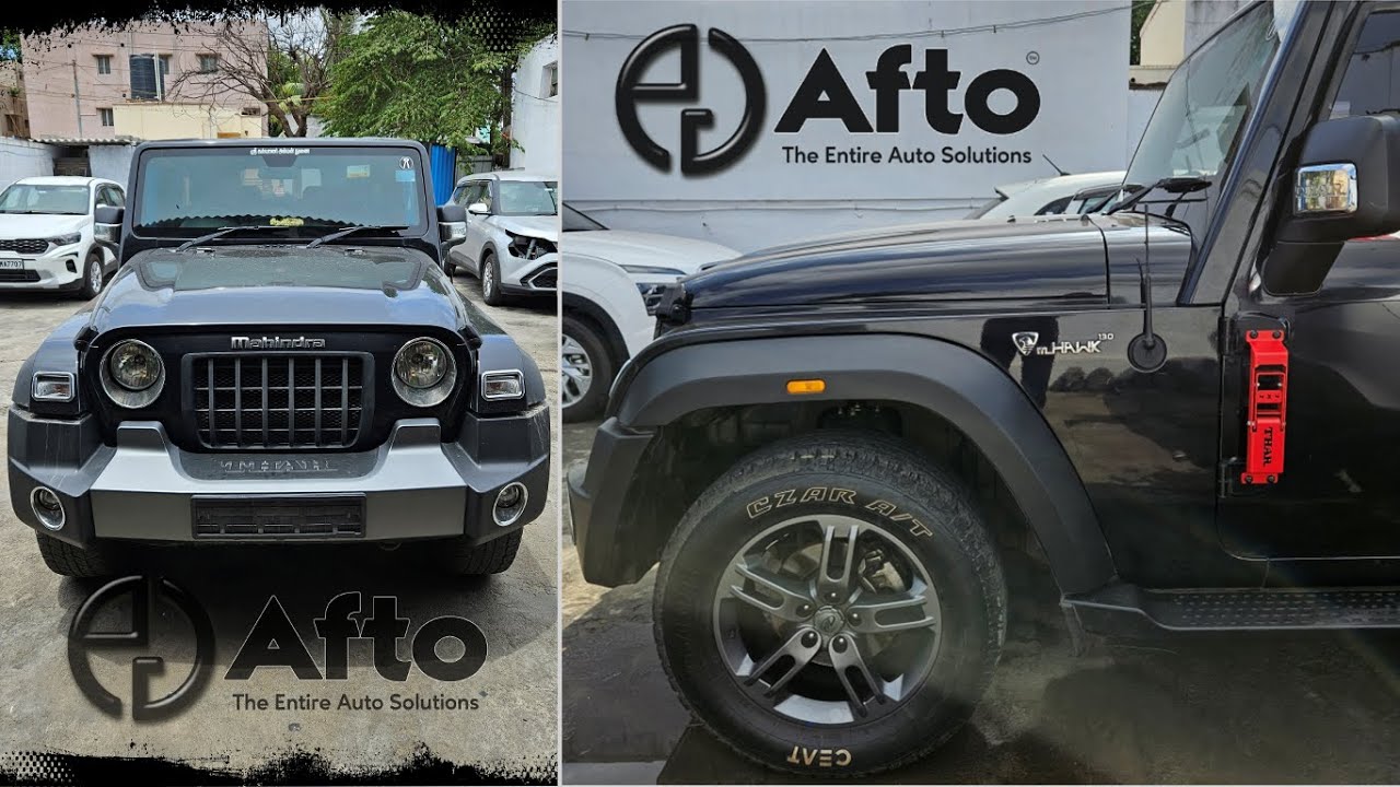 MAHINDRA THAR - HI-END AUDIO & SOUND PROOF DAMPING #afto #coimbatore #carmodification #mahindrathar