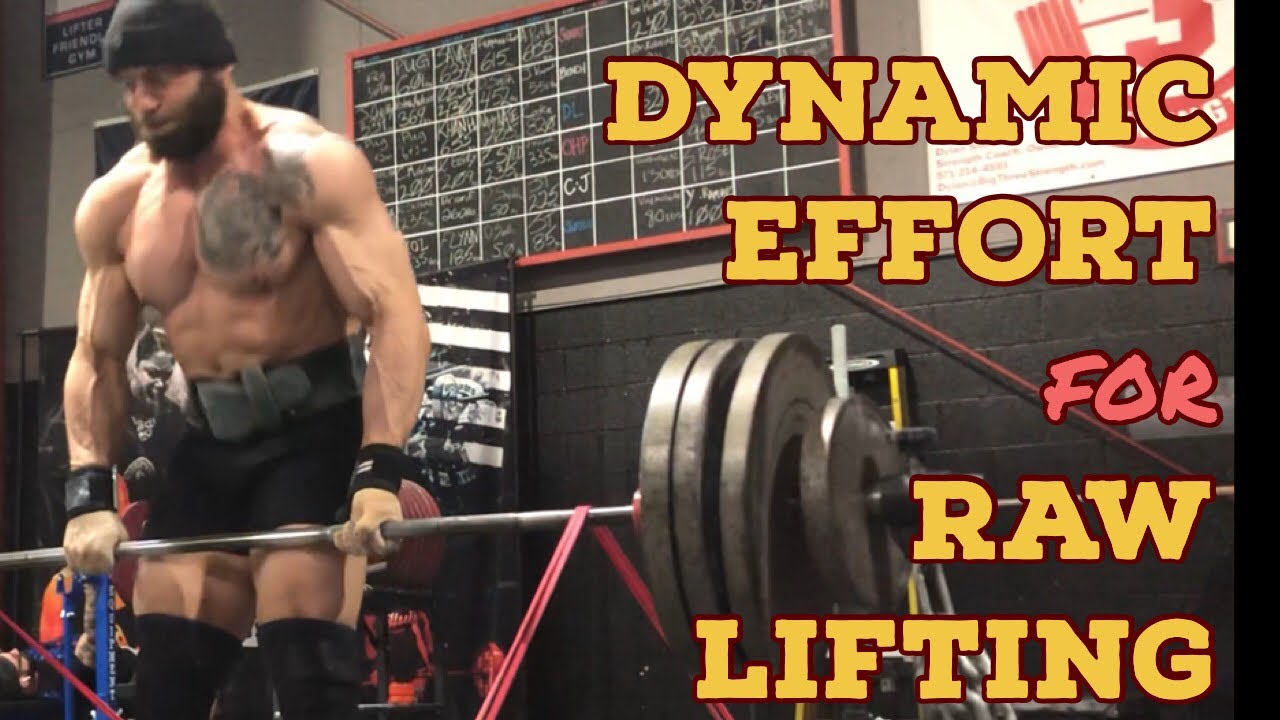 SPEED WORK FOR RAW LIFTERS