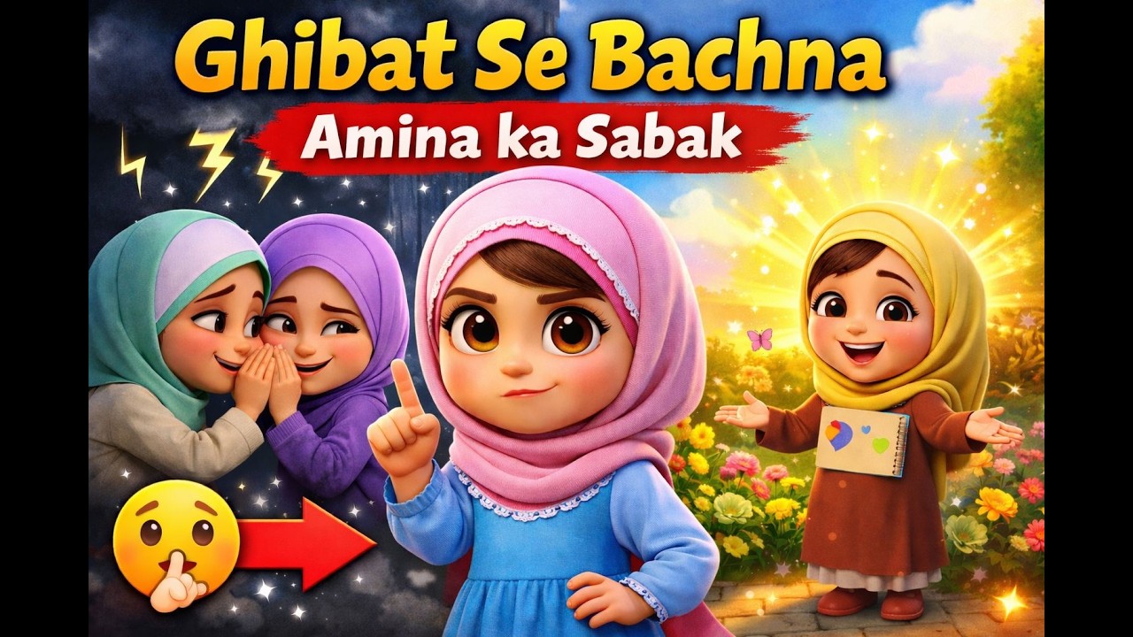 Ghibat (Backbiting)Se Bachna – Amina ka Sabak