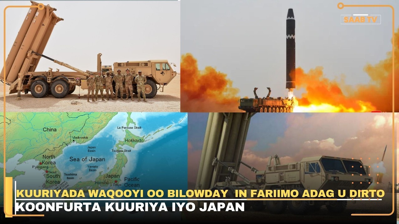 Kuuriyada Waqooyi oo bilowday  in fariimo adag u dirto  Koonfurta Kuuriya iyo Japan