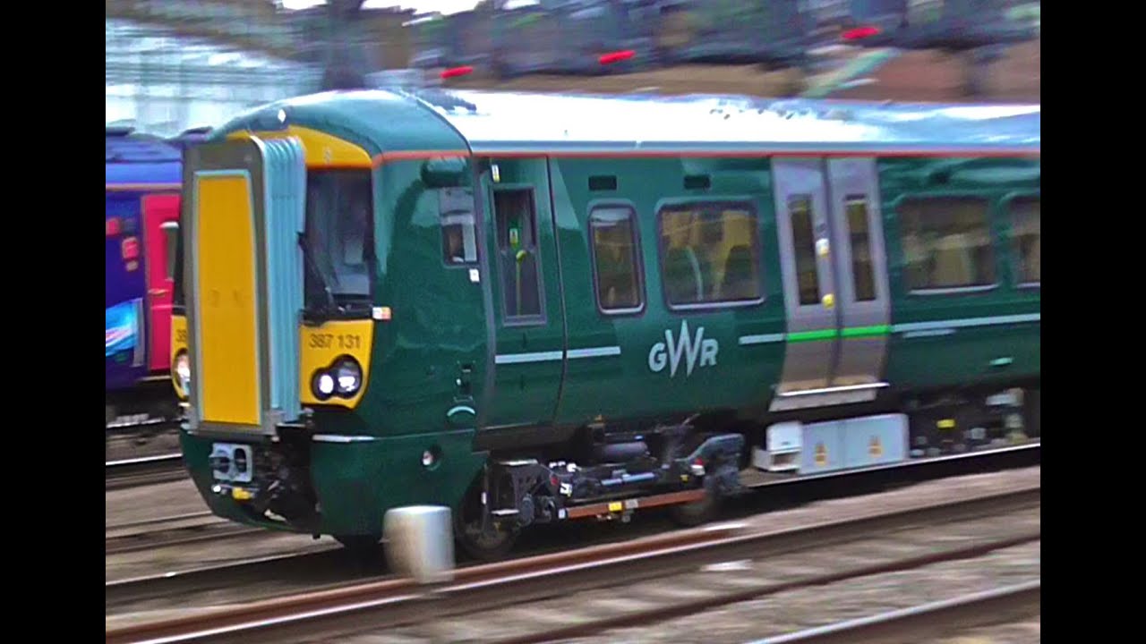 Brand New GWR Class 387s First Day In Service On The Great Western Main Line
