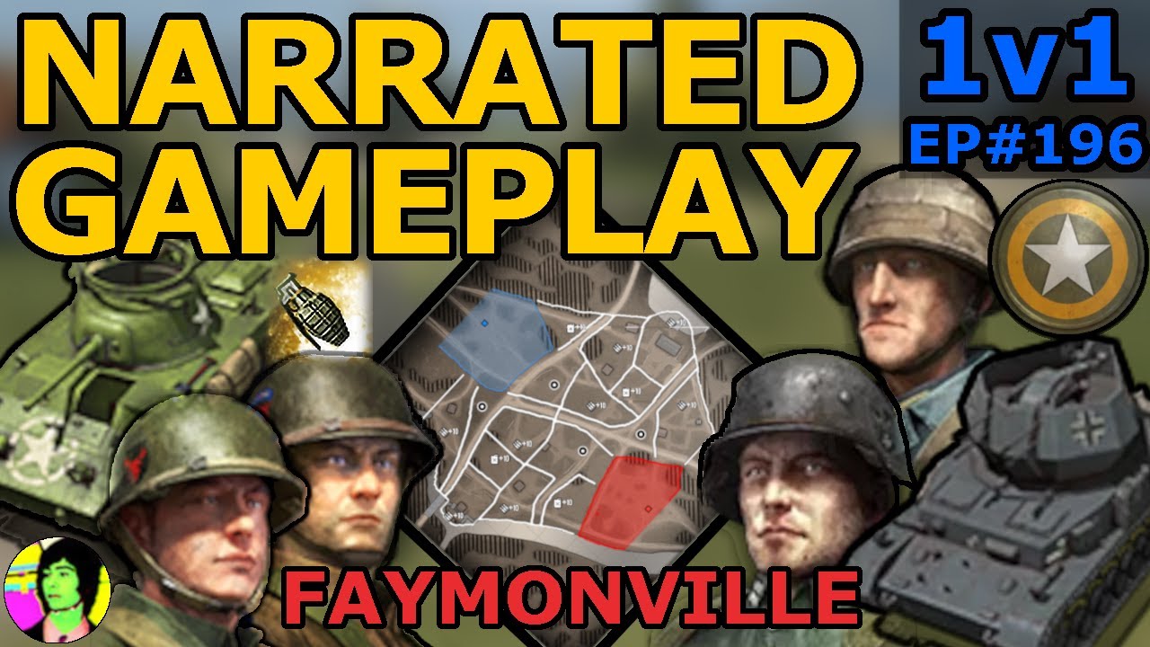 CoH3 | Paratrooper persuasion | Narrated Gameplay 1v1 US Forces EP#196