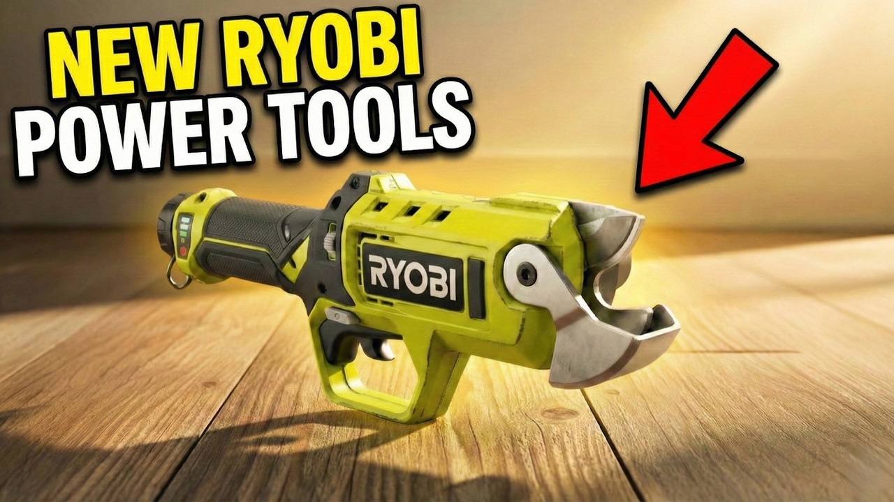 Лучшие электроинструменты Ryobi, которые должны быть у каждого мастера.
