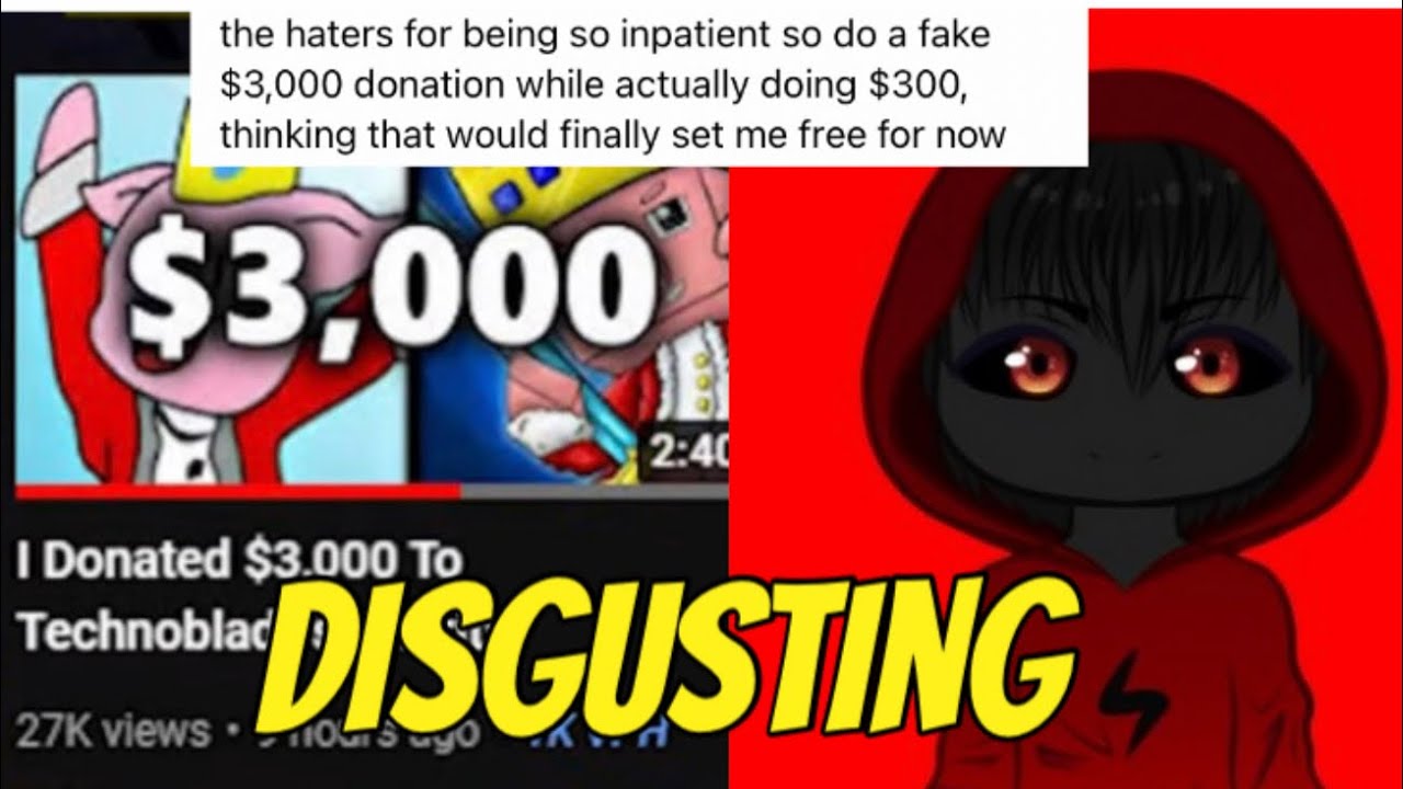 Braso Faked Technoblade&rsquo;s Charity Donation (EVIL SCUMBAG)