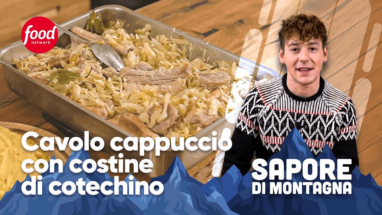 Cavolo Cappuccio con Costine e Cotechino #incucina con Davide Zambelli