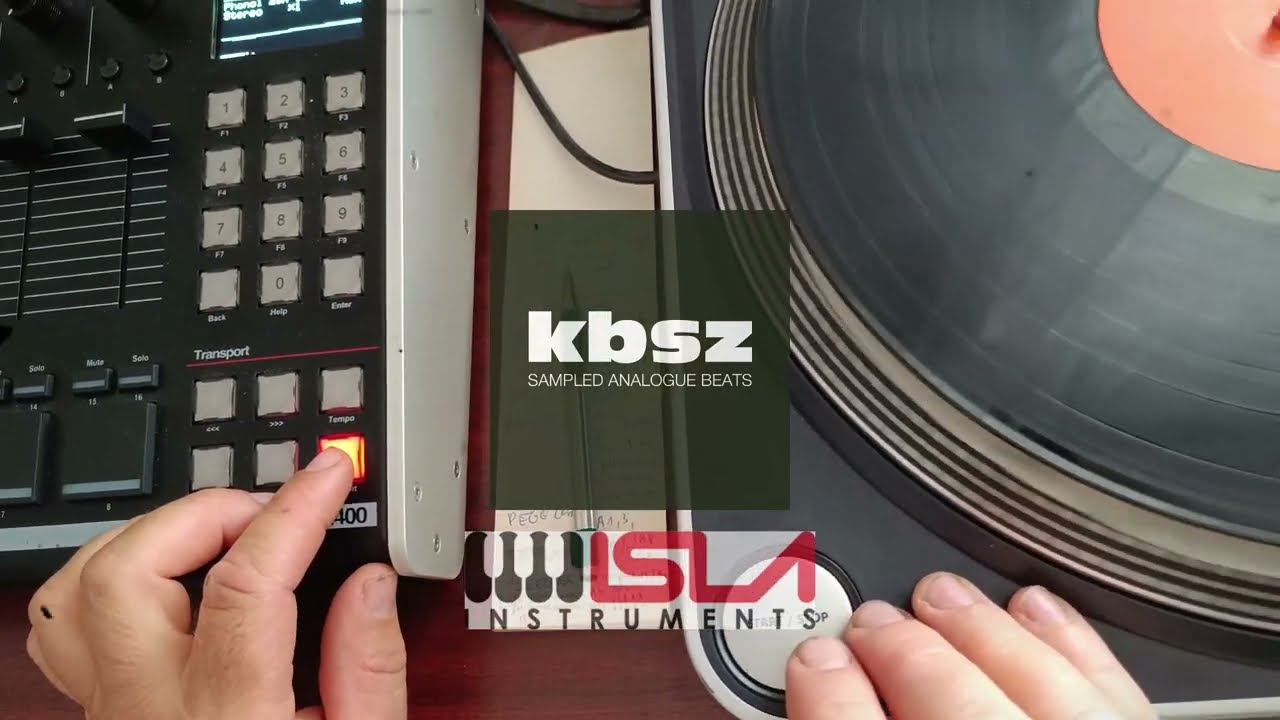 Isla S 2400 classic beatmaking video part 6.