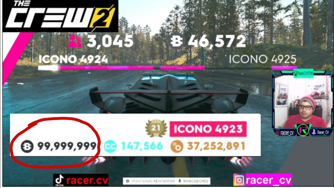 The Crew 2 Top 2 carreras de 1 Minuto para ganar dinero rápido y tener 99999999