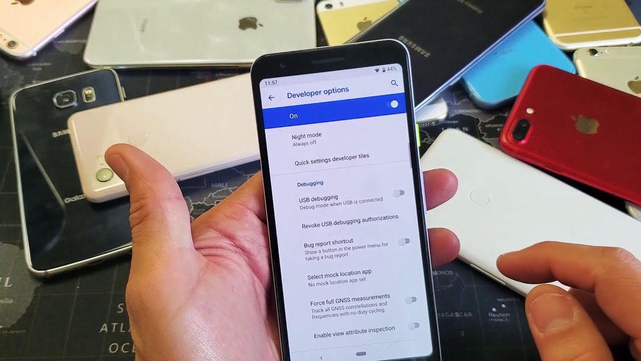 Google Pixel 3a и 3a XL: как включить отладку по USB (параметры разработчика)