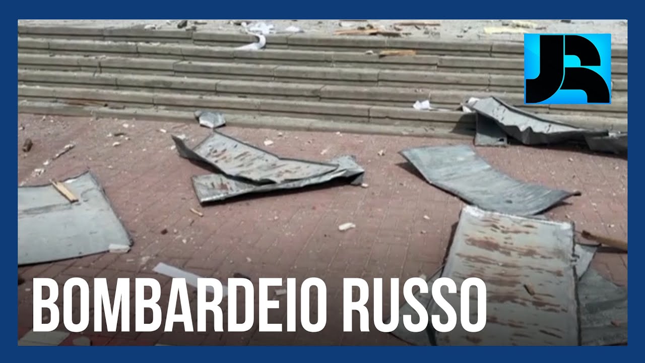Bombardeio russo em cidade ucraniana deixa sete mortos e 129 feridos